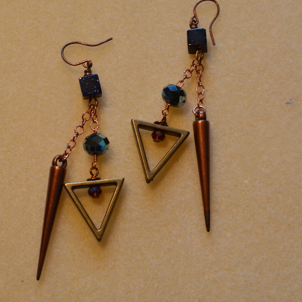 Geometric Interstellar Earrings!
